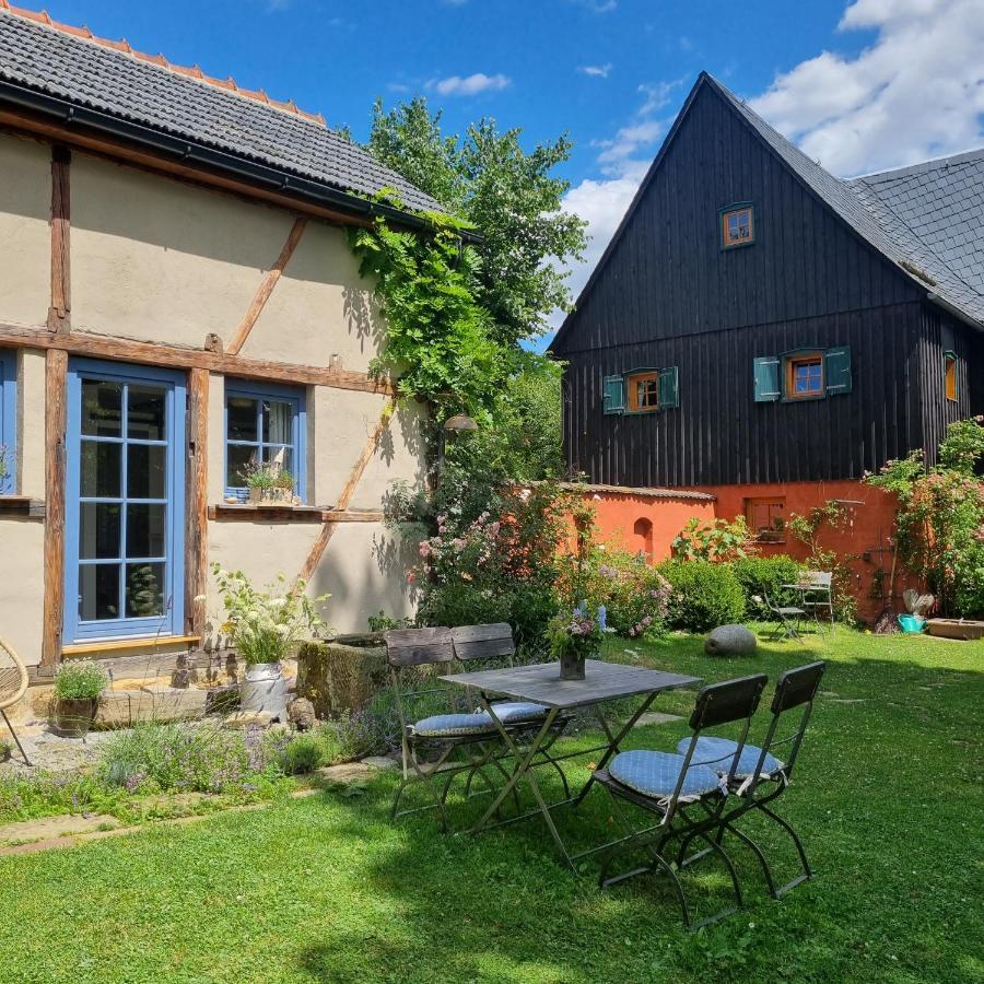 Ankommen, Wohlfuehlen Und Die Natur Geniessen Lichtenhain (Sebnitz) Exterior foto